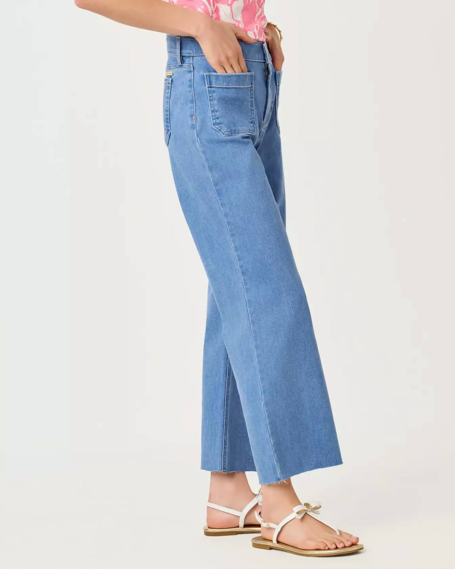 Lilly Pulitzer - Harleen High Rise Crop Jean