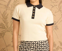 Known Supply - Zuri Knit Polo Top