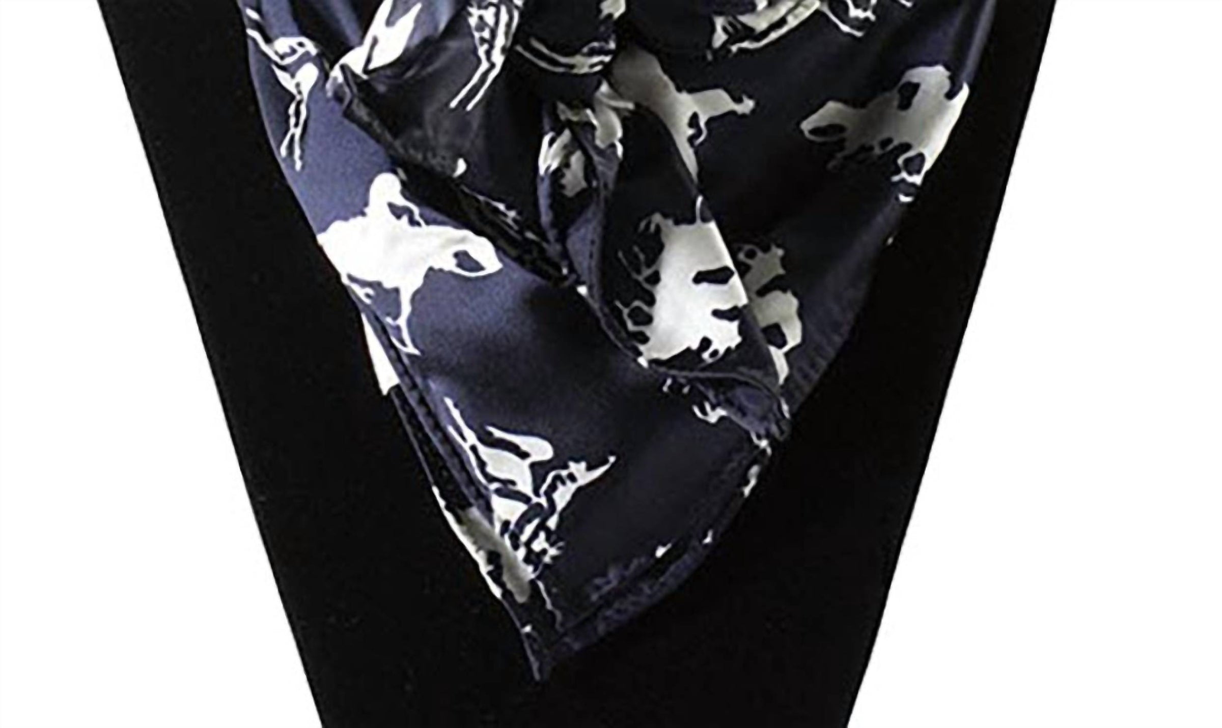 M&F Western Women's Wild Rag in black white - women's scarf
