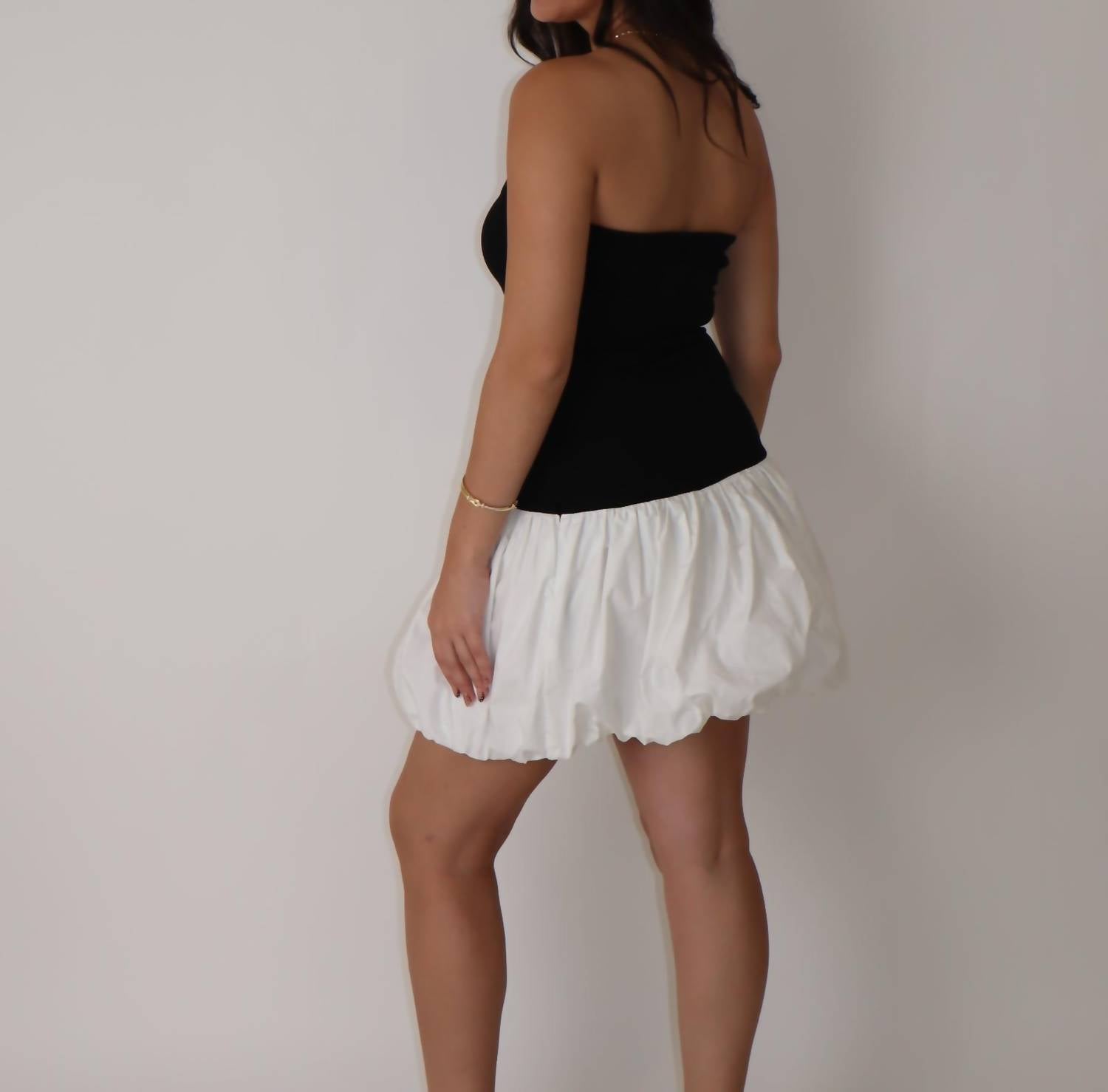 Before You Collection - Strapless Bubble Dress