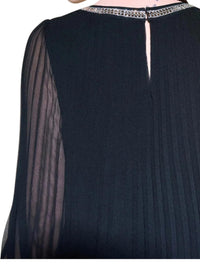 Joseph Ribkoff - Pleated Chiffon Trapeze Dress