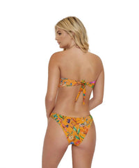 Pq Swim - Wild Bloom Ruched Bikini Bottom