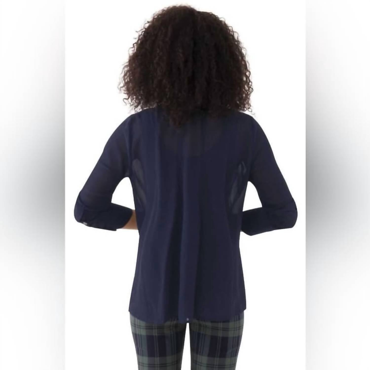 Gretchen Scott - Chiffon Seamed Top