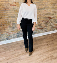 Allie Rose - Savannah Long Sleeve Blouse