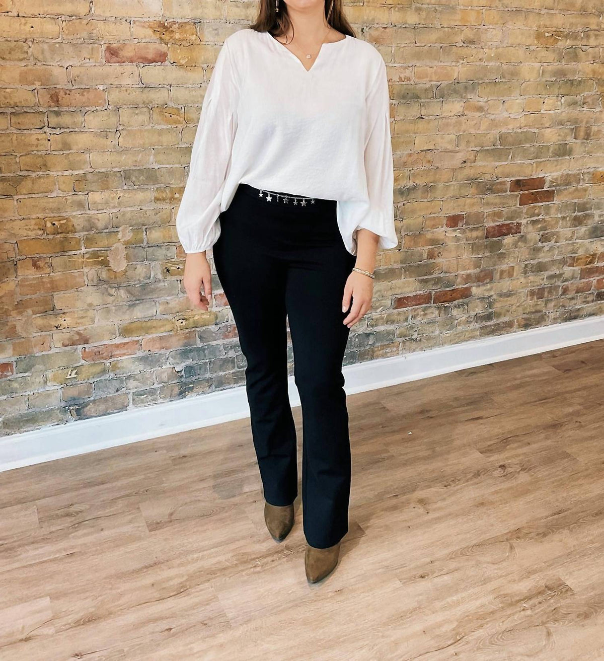 Allie Rose - Savannah Long Sleeve Blouse