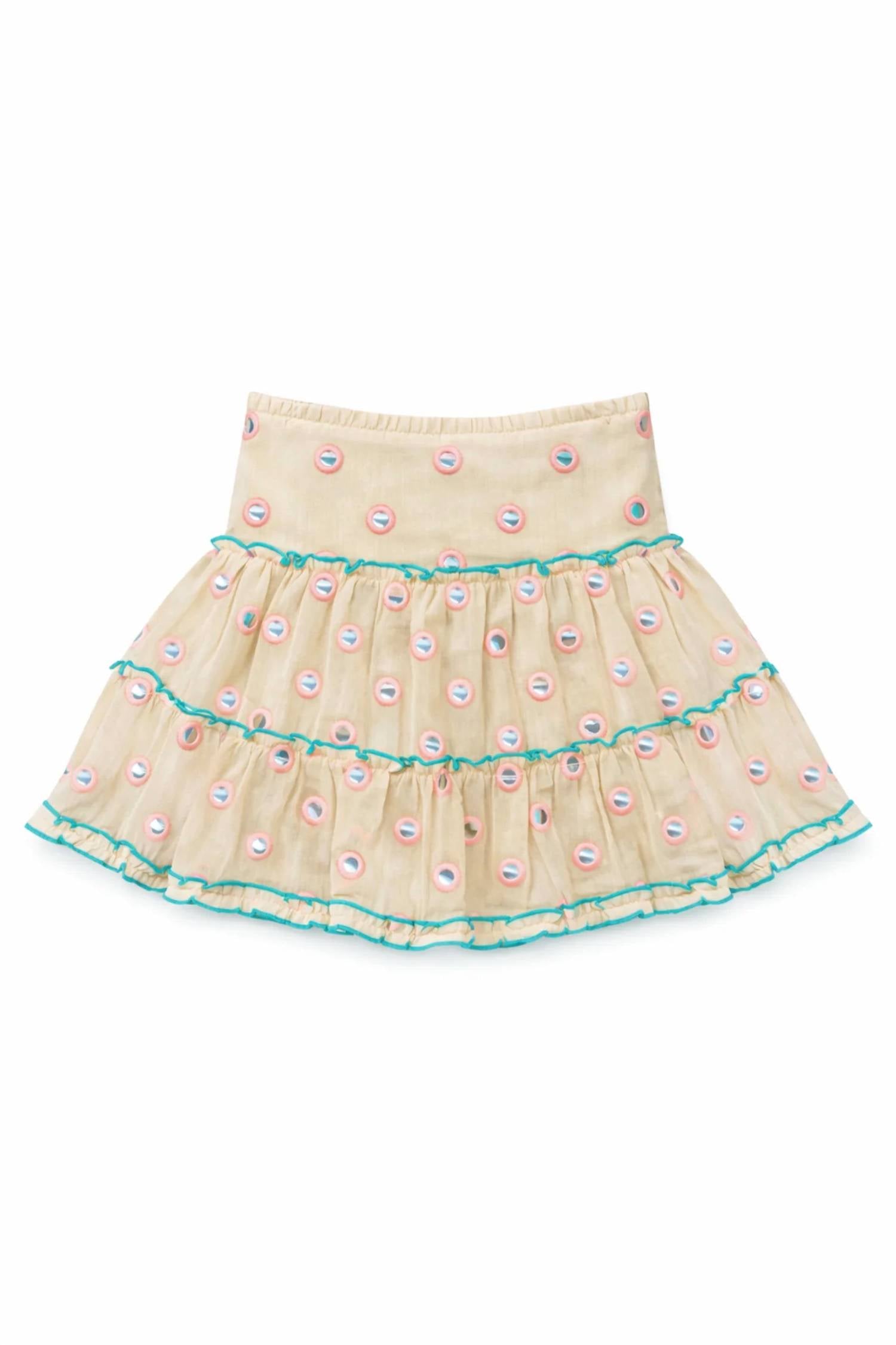 Katie J Nyc - Women's Junior Meena Mini Ruffle Skirt
