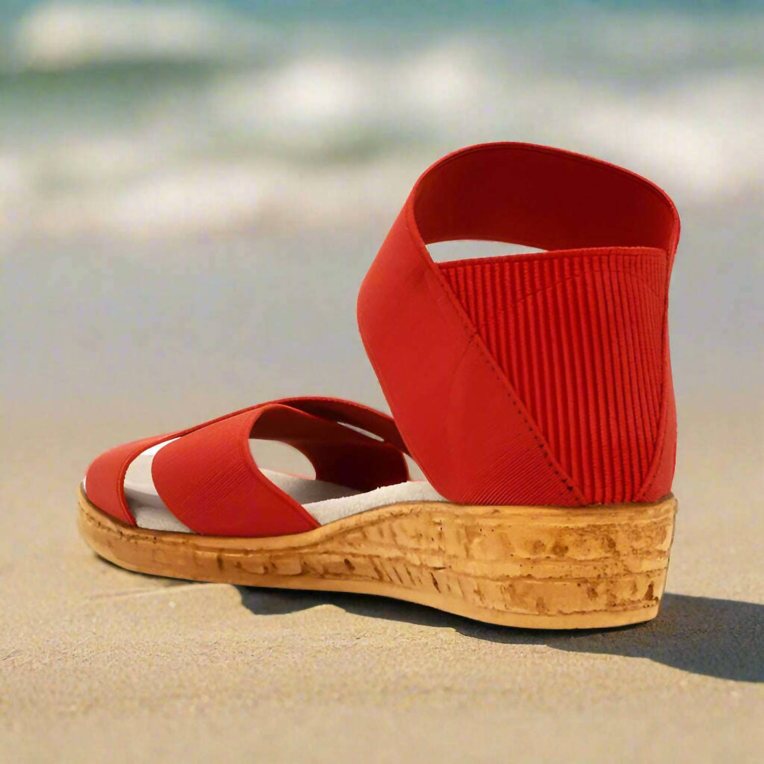 Charleston Shoe Co. - Women's Low Wedge Sandal