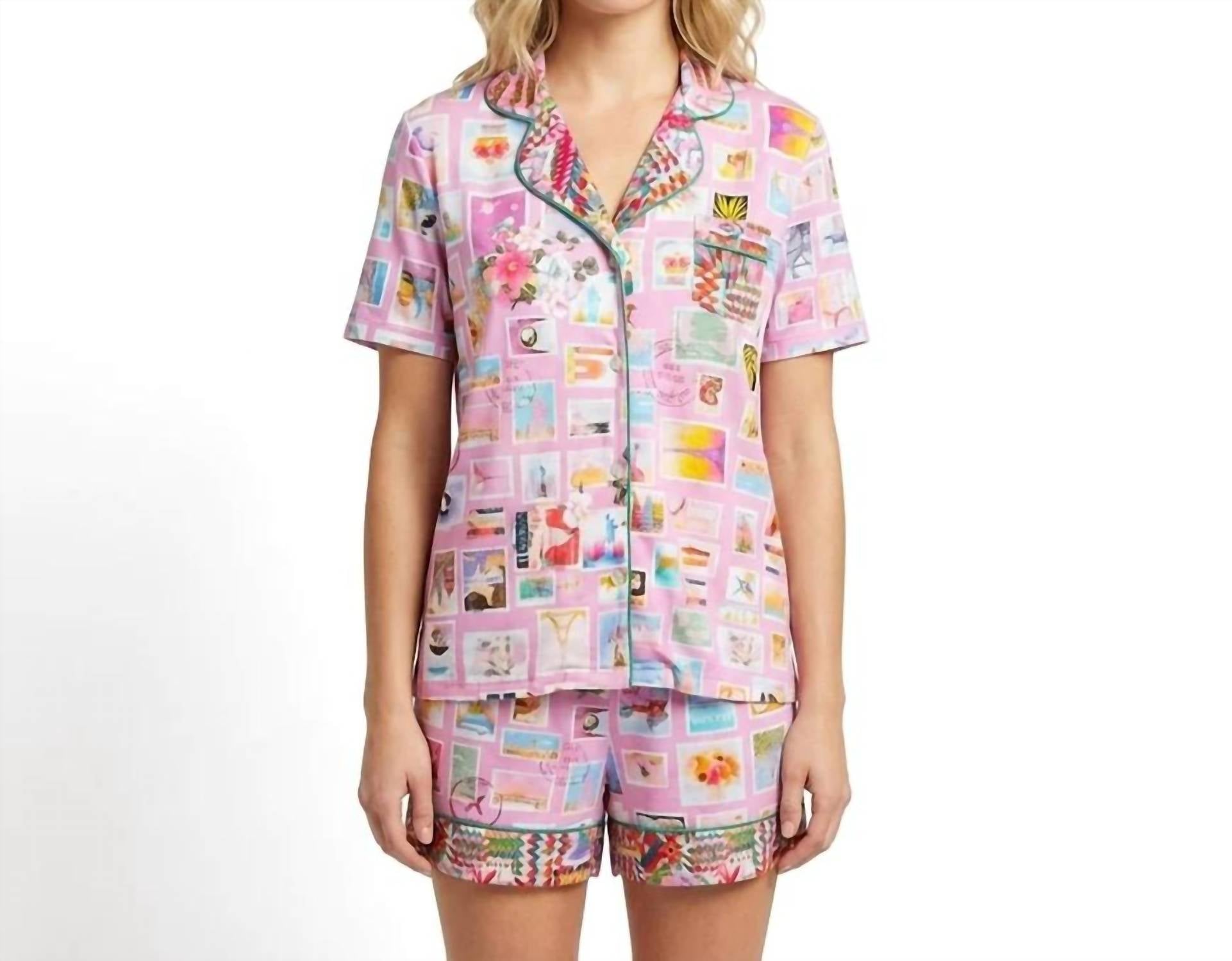 Johnny Was - THE SHORT PJ SET