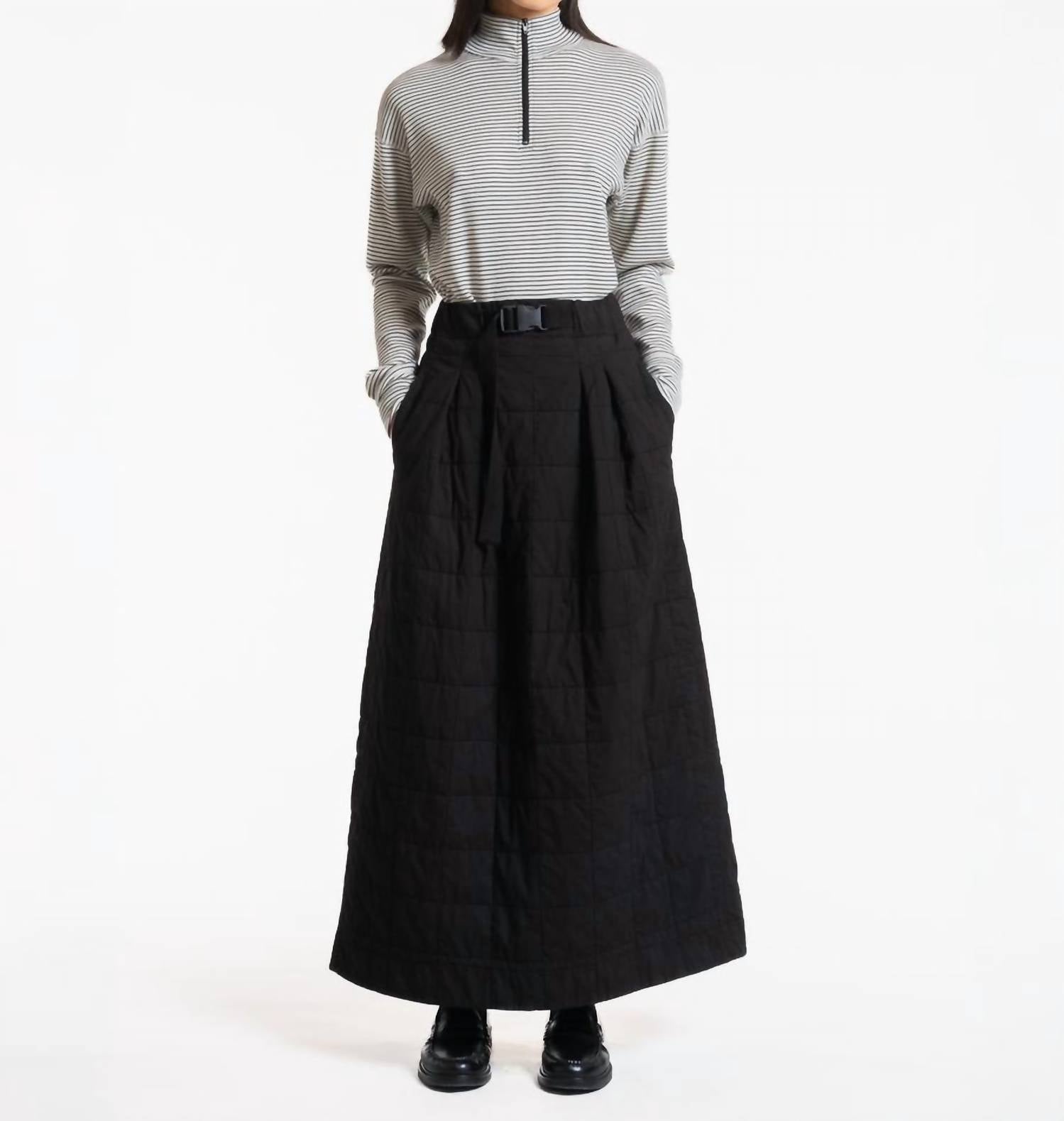 Girls Of Dust - Tulip Quilted Maxi Skirt