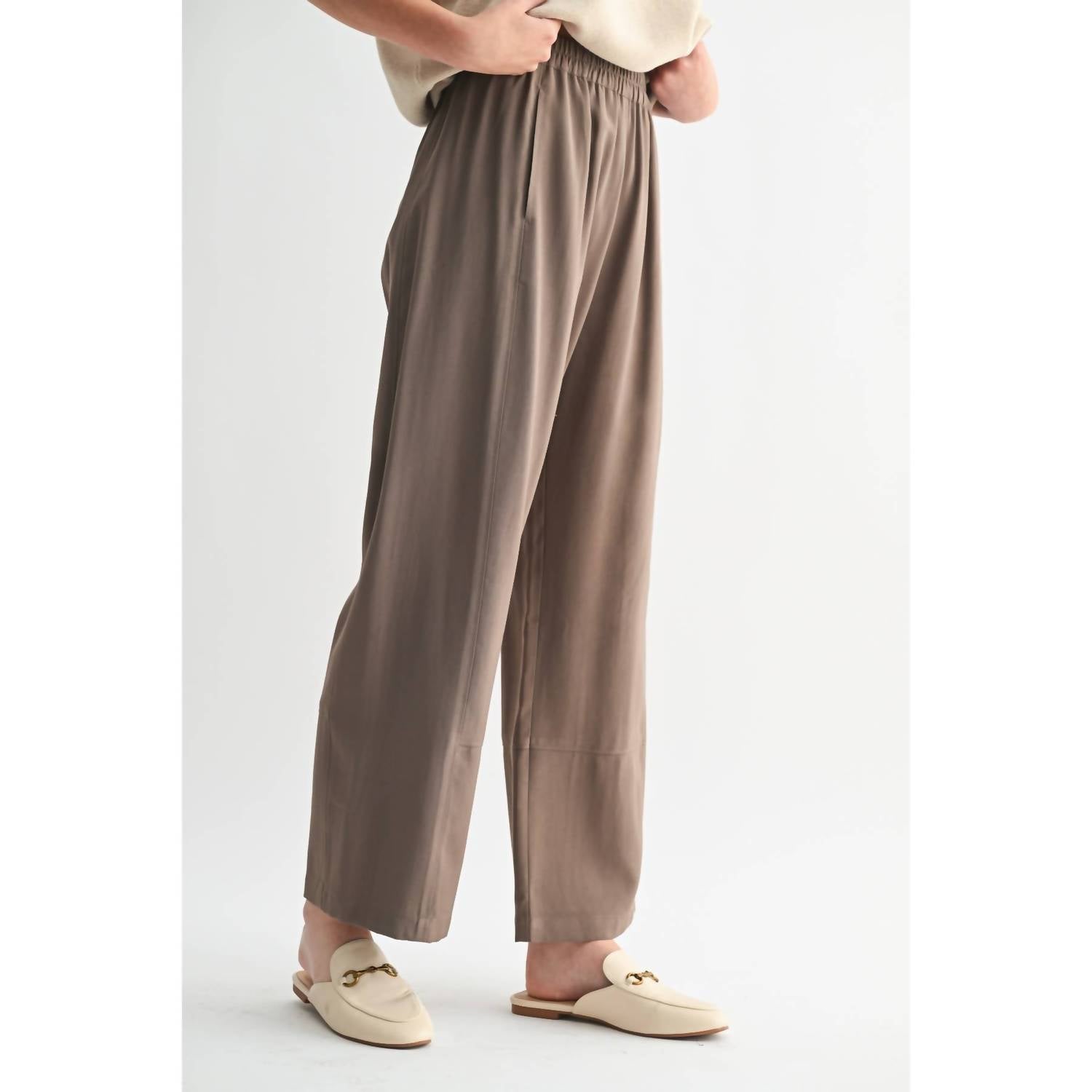 Fun 2 Fun - Joanie Elastic Waist Pants