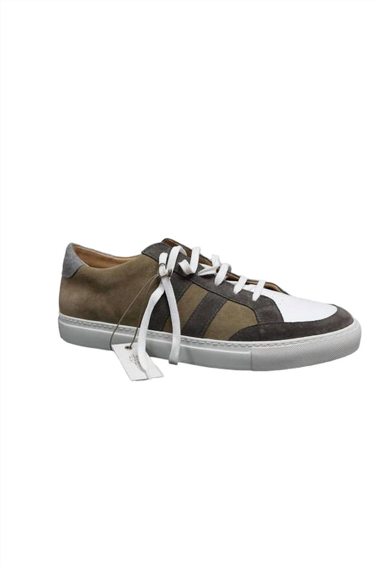 Eleventy - MEN SUEDE & LEATHER SNEAKER