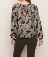 Sanctuary - Paisley Blouson Blouse
