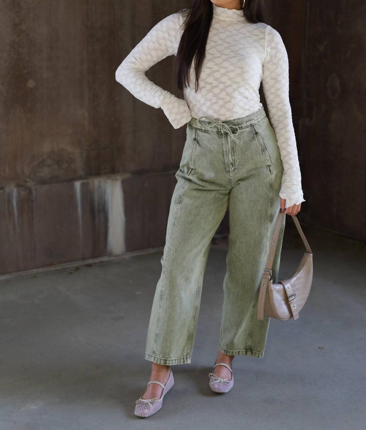 Entro - All Tied Up High Waist Denim