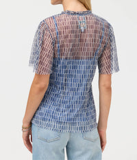 Johnny Was - LEANDRA MESH BLOUSE