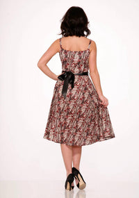 Orchid Bloom - Sylvania Swing Dress