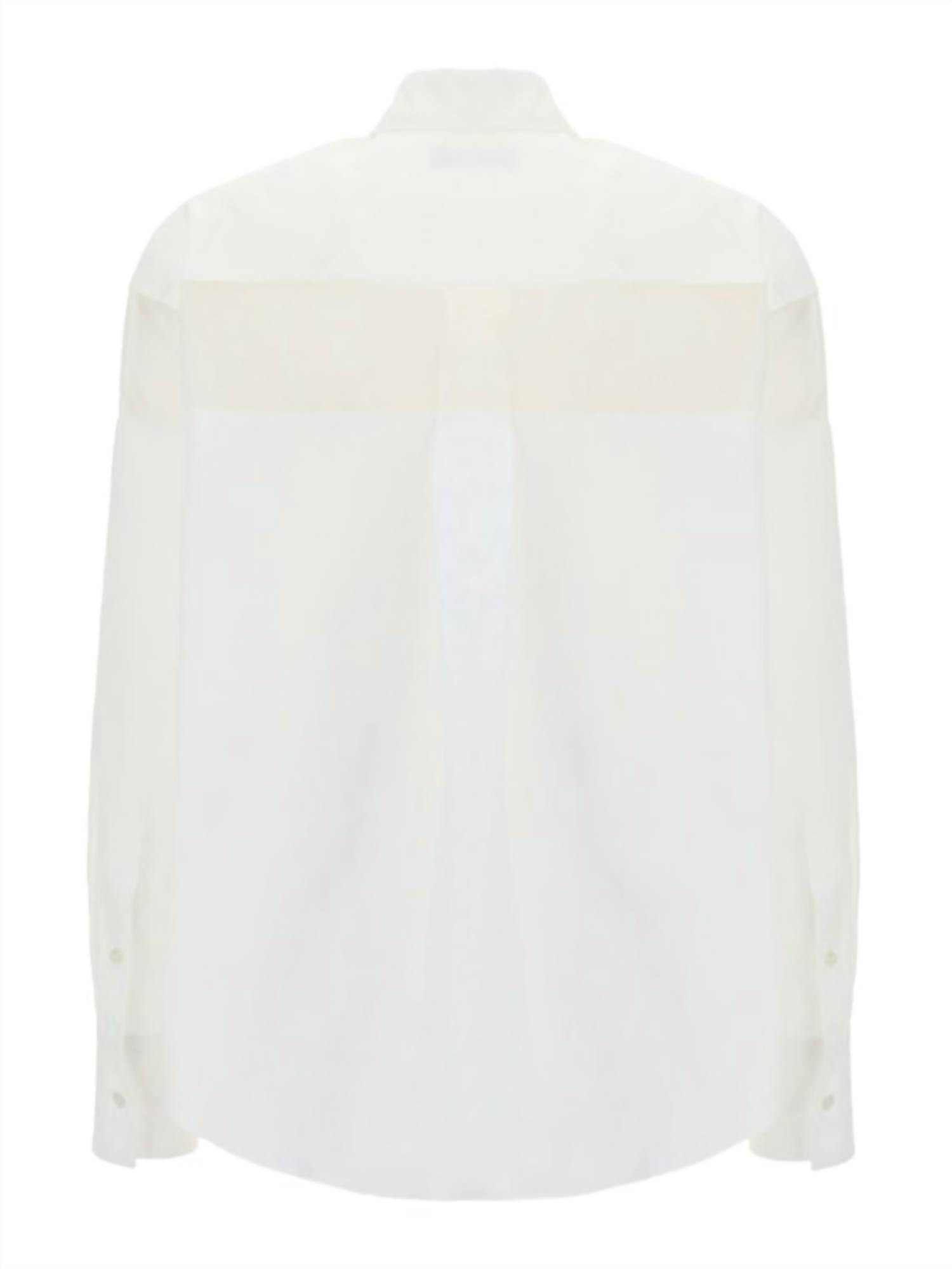 Valentino - Women's Transparent Stripe Cotton Shirt