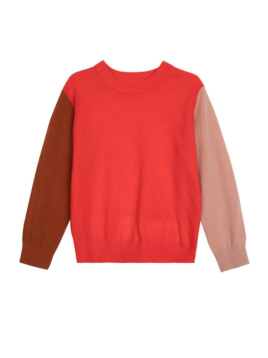 Kids Classic Color Block Sweater