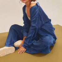 Main Strip - Luxe Pleated Lounge Set
