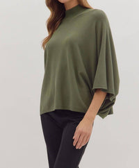 Entro - Draped Knit Top