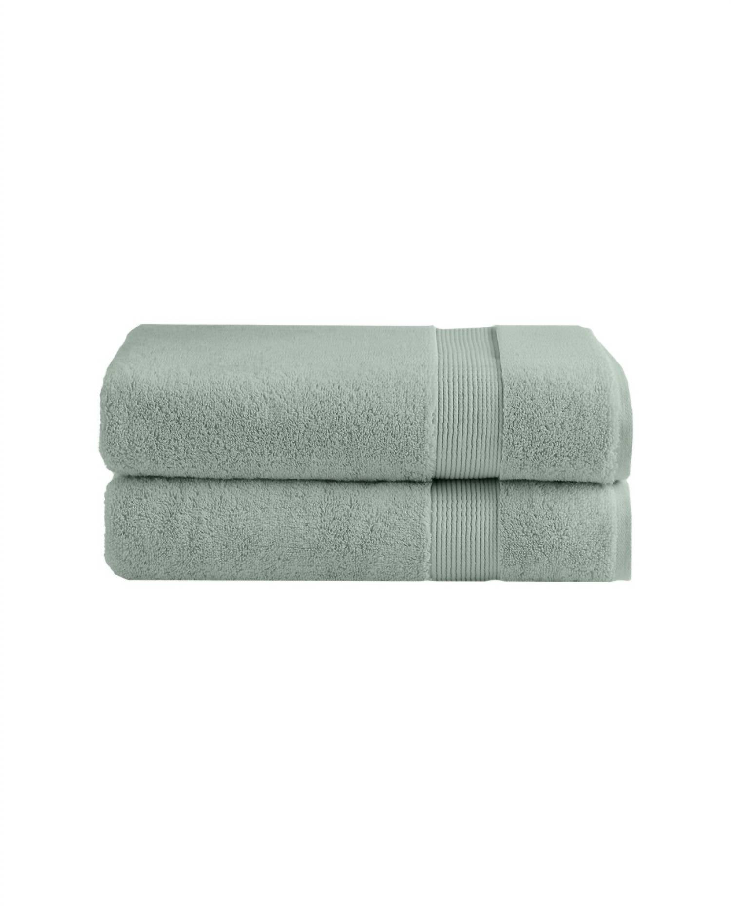 Under the Canopy Classic Organic 2-piece Bath Towel Set in lichen - item