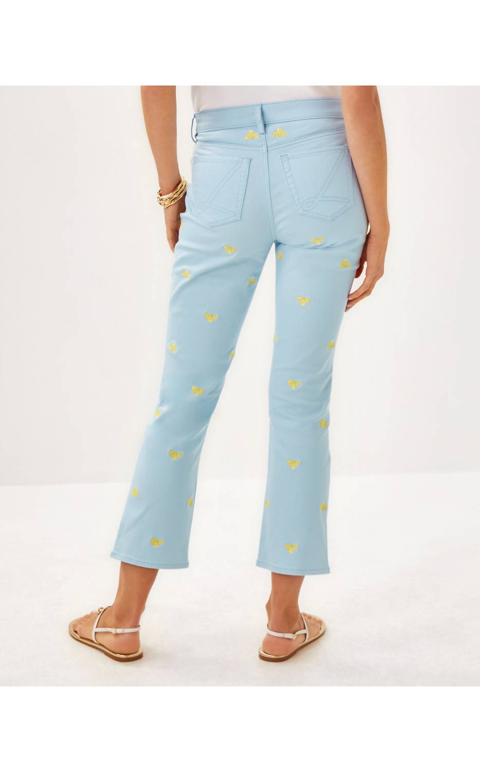 Lilly Pulitzer - Annet High Rise Crop Flare Pants