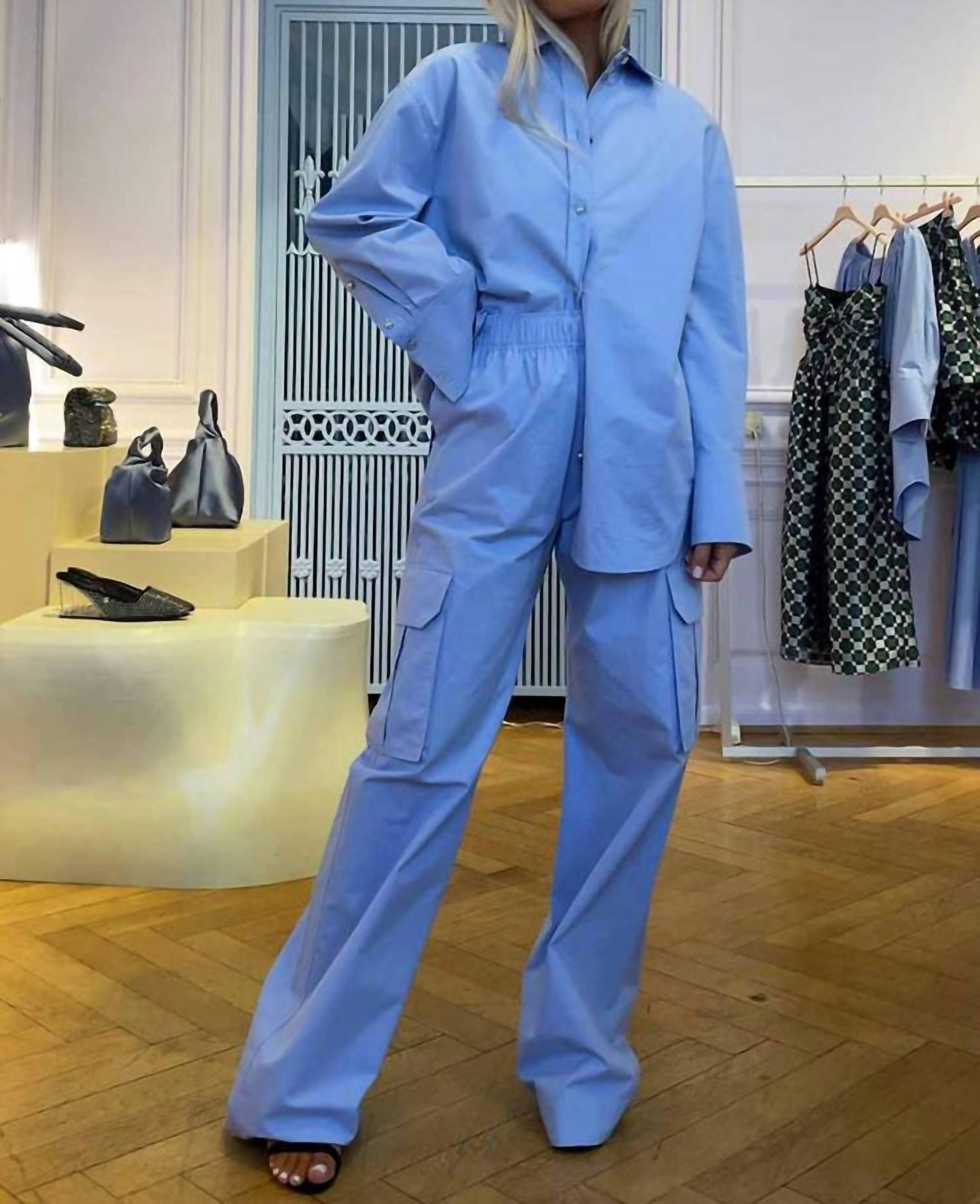 Stine Goya - Mia Oversized Button Long Sleeve Shirt