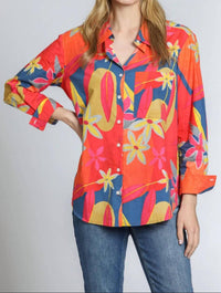 Apny - Boyfriend Button Up Shirt