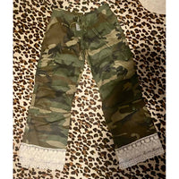 Rothco - Women's Camo Cargo Pants With Layered Lace Hem