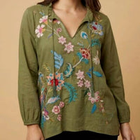 Johnny Was - Malaya Field Blouse