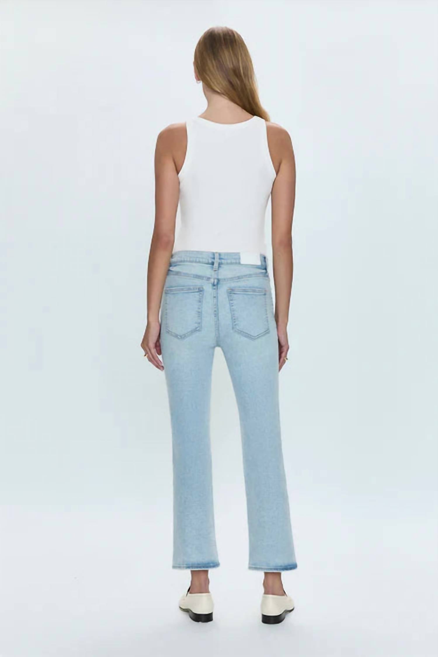 Pistola - Lennon High Rise Crop Boot Jean
