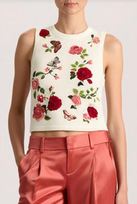 Alice + Olivia - Reva Shell Sleeveless Top