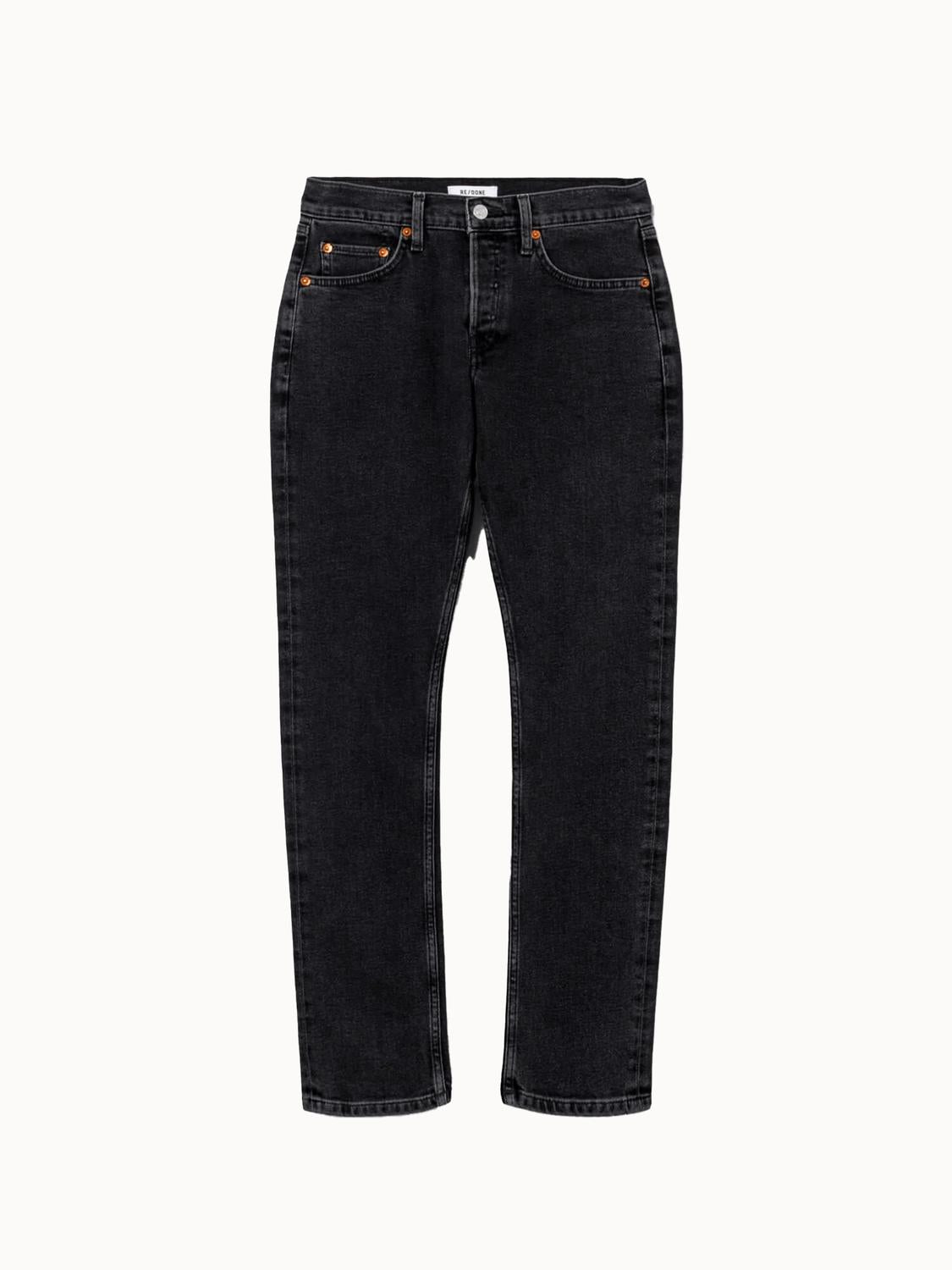 Re/Done - Slim Cigarette Mid Rise Jeans