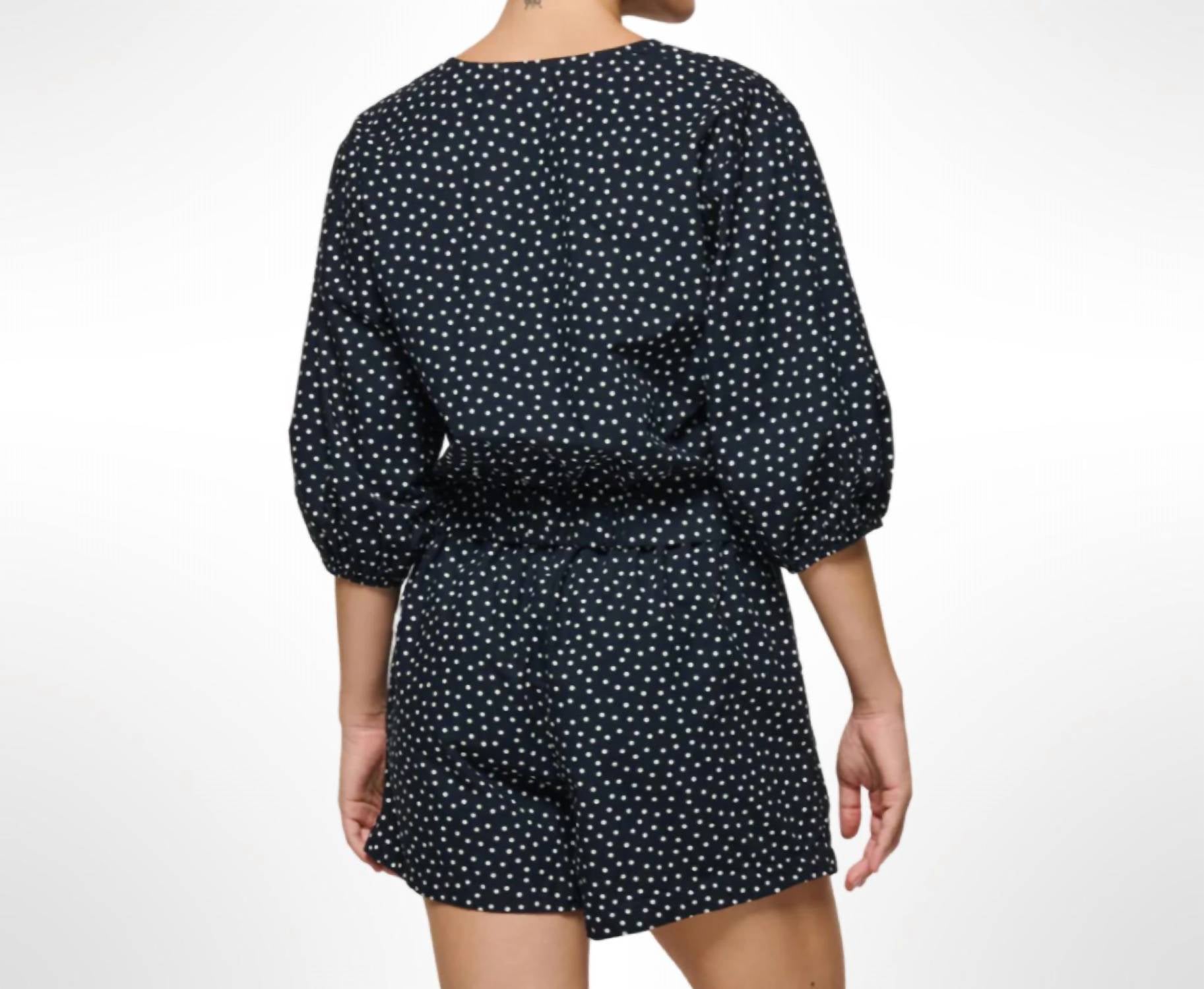 Nation Ltd - Celeste Balloon Sleeves Blouse