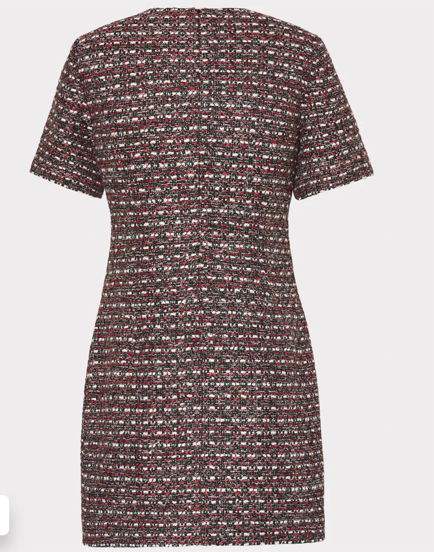 Milly - Nyla Tweed Crystal Dress