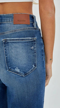 Hidden - Logan Grinded Stretch Dad Jeans