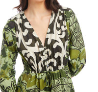 Fifteen Twenty - Nicki Tiered Ruffle Hem Midi Dress
