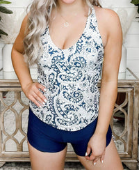 Marina West Swim - Watching Sunsets Tankini Swim Set