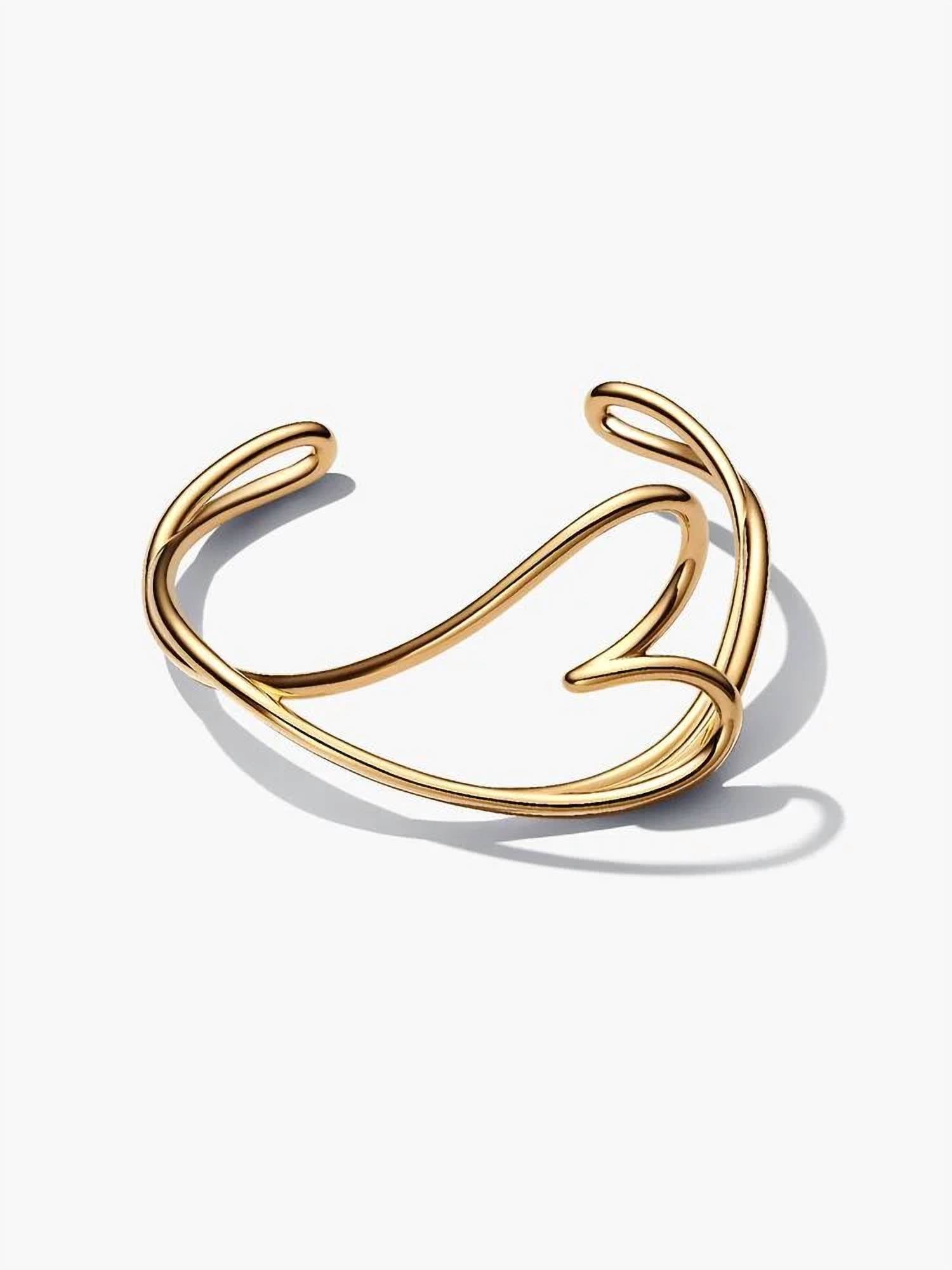 Pandora - Organically Shaped Heart Bangle