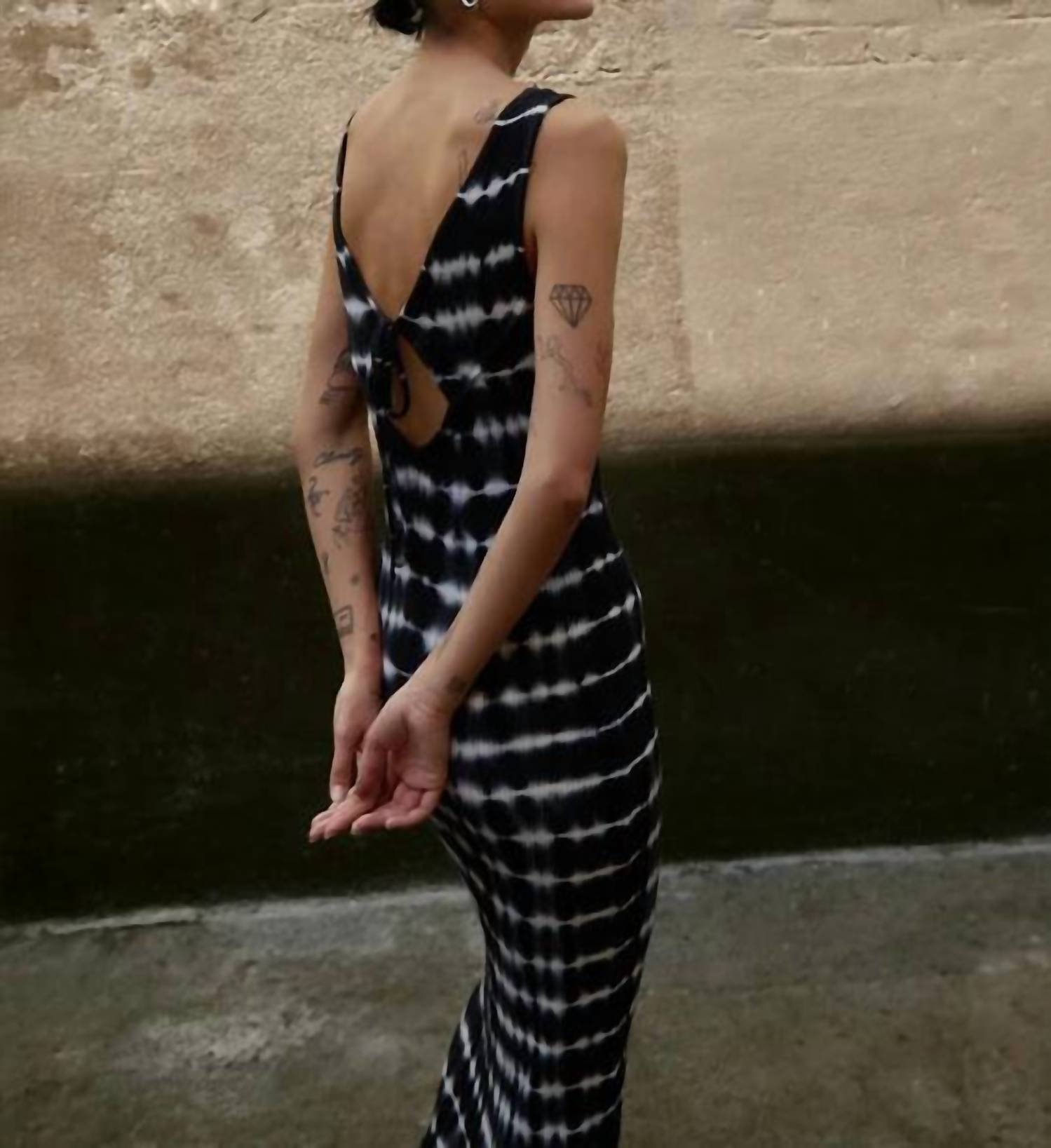 Nation Ltd - Christy Tie Dye Midi Dress