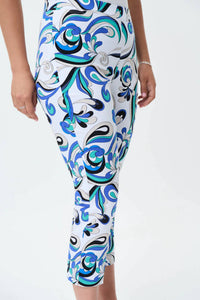 Joseph Ribkoff - MID-RISE PRINTED PANT