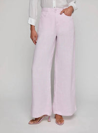 L'Agence - Amara High Rise Wide Leg Jeans