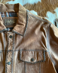 Madison Creek Outfitters - Men's Santa Fe Goat Nappa Leather Jacket