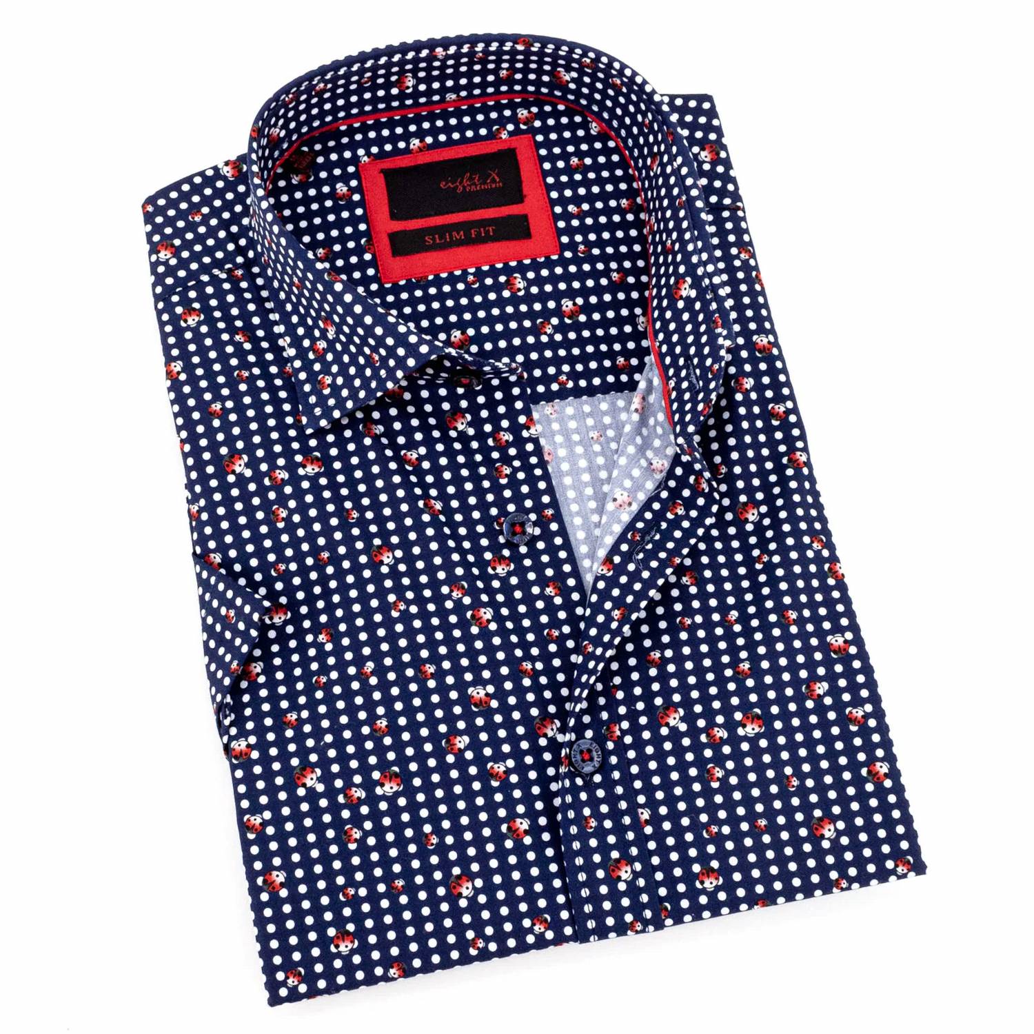 Eight X - Lady Luck Short Sleeve Button Down Shirt