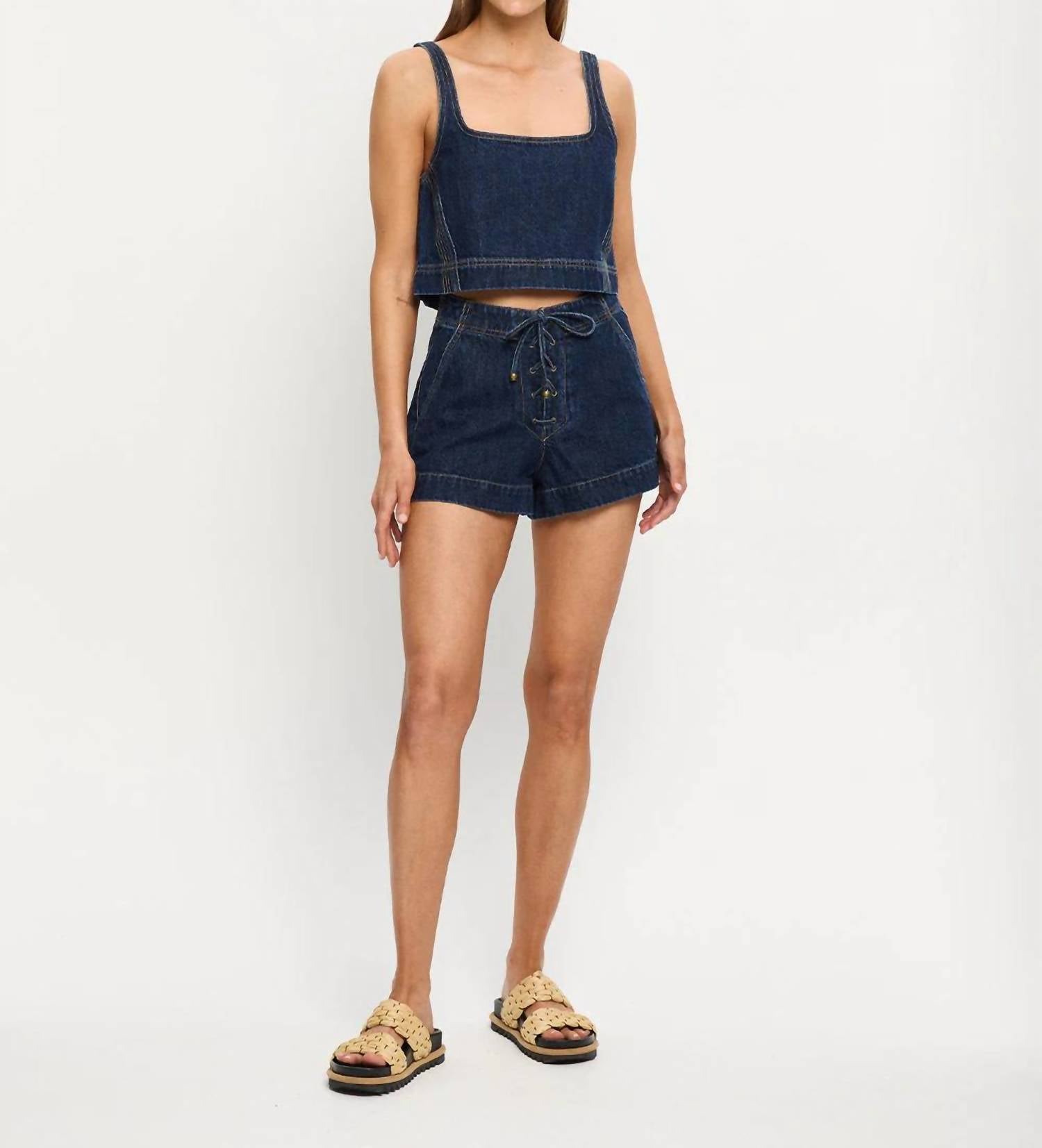 Kivari - Joelle Denim Top