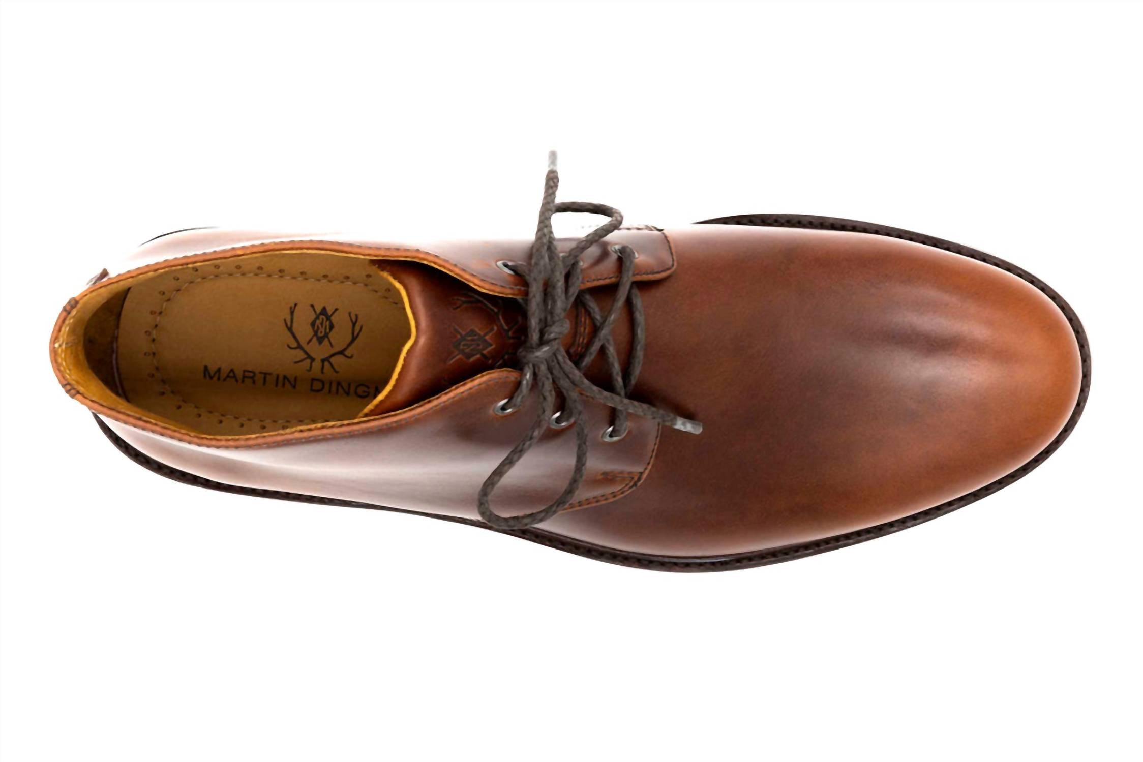 Martin Dingman - Men's Old Row Oiled Saddle Leather Chukka Boots