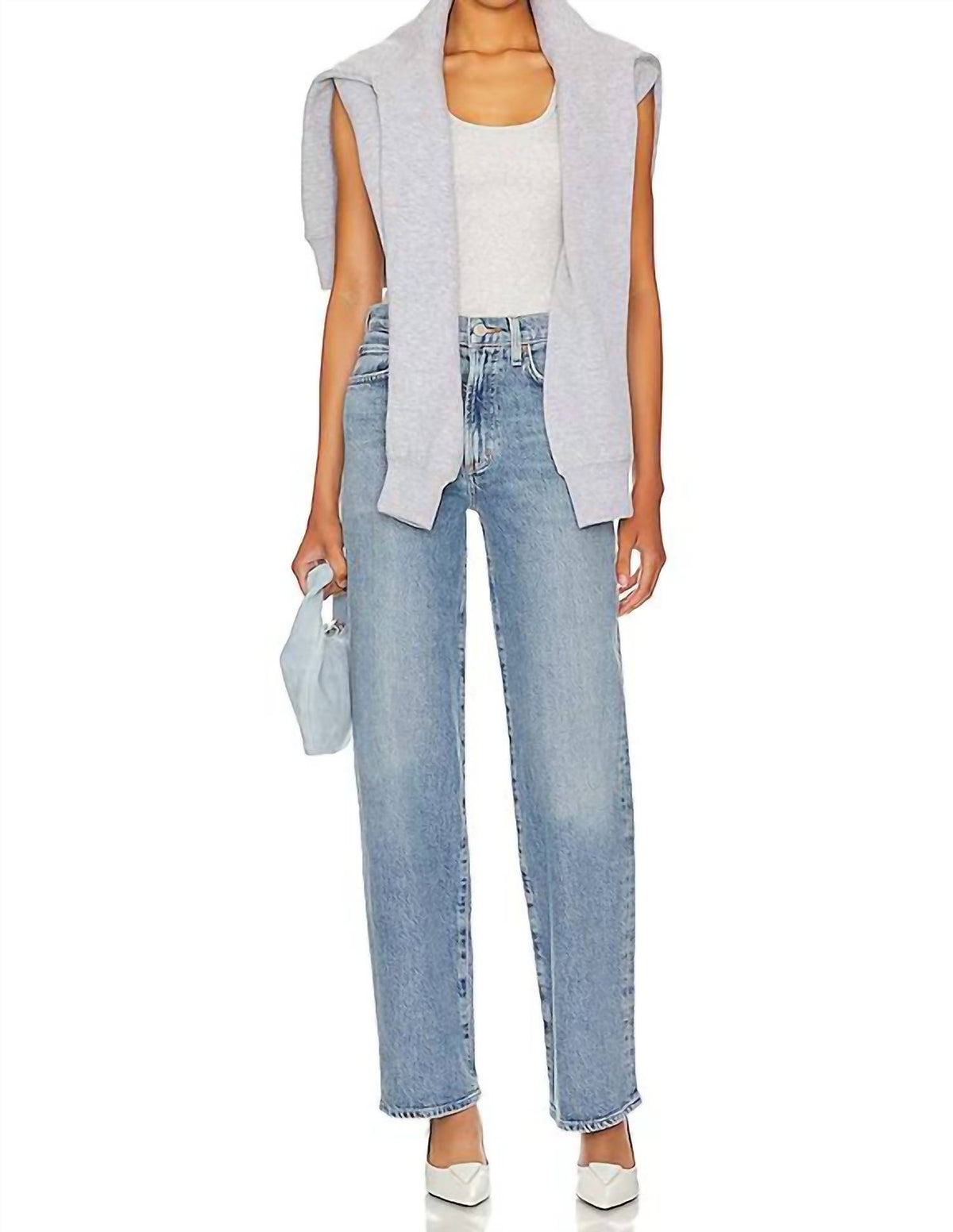 Agolde - Harper Midrise Relax Straight Jean