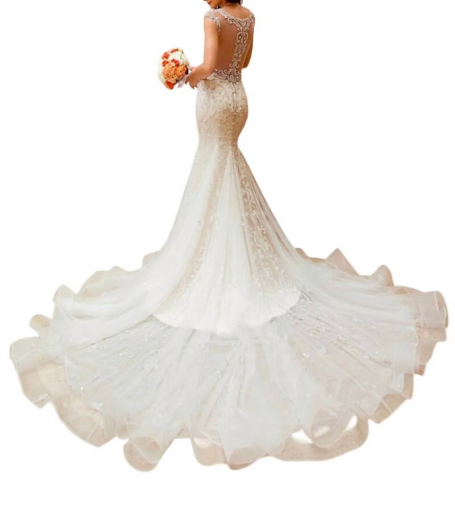 Kitty Chen Couture - Andrea Fit And Flare Gown