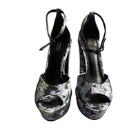 SCHUTZ Women's Ricca Platform Sandal in multicolor - women's heels - detail view