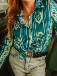 Lucky & Blessed - Fallbrooks Pearl Snap Shirt