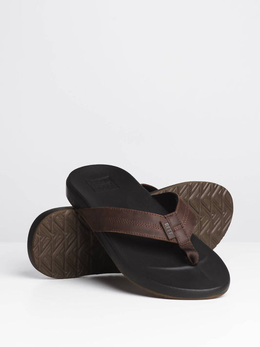 Reef - MENS CUSHION BOUNCE PHANTOM LEATHER FLIP FLOP